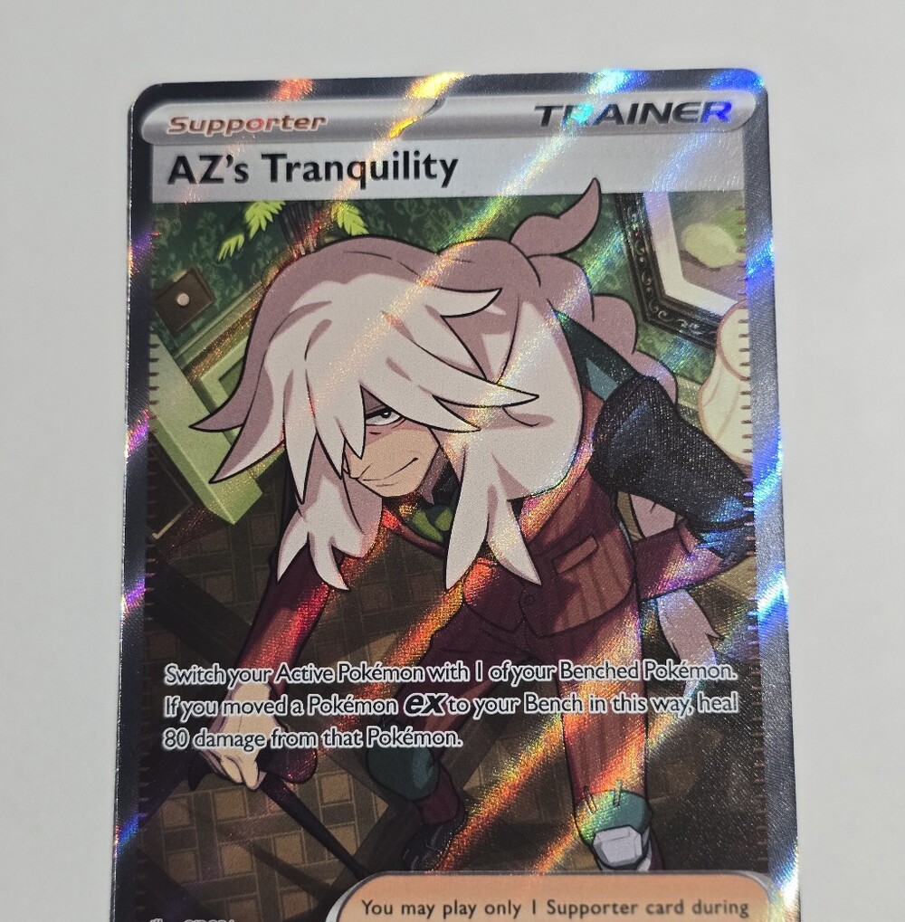 Pokemon AZ's Tranquility 106/086 Chaos Rising Full Art Ultra Rare Trainer NM